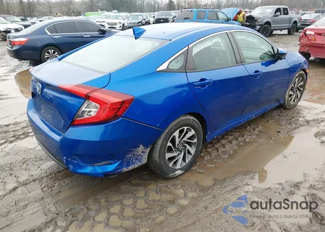 2018 Honda Civic Ex z USA, uszkodzony, nr VIN 2HGFC2F74JH561639